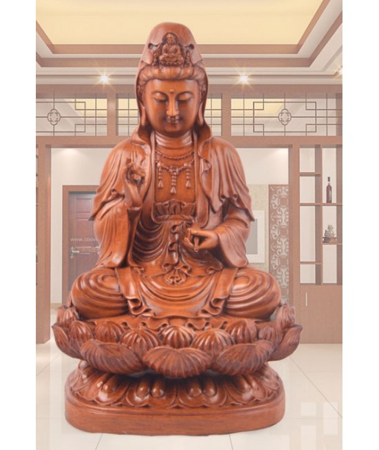 樹脂 觀音擺件